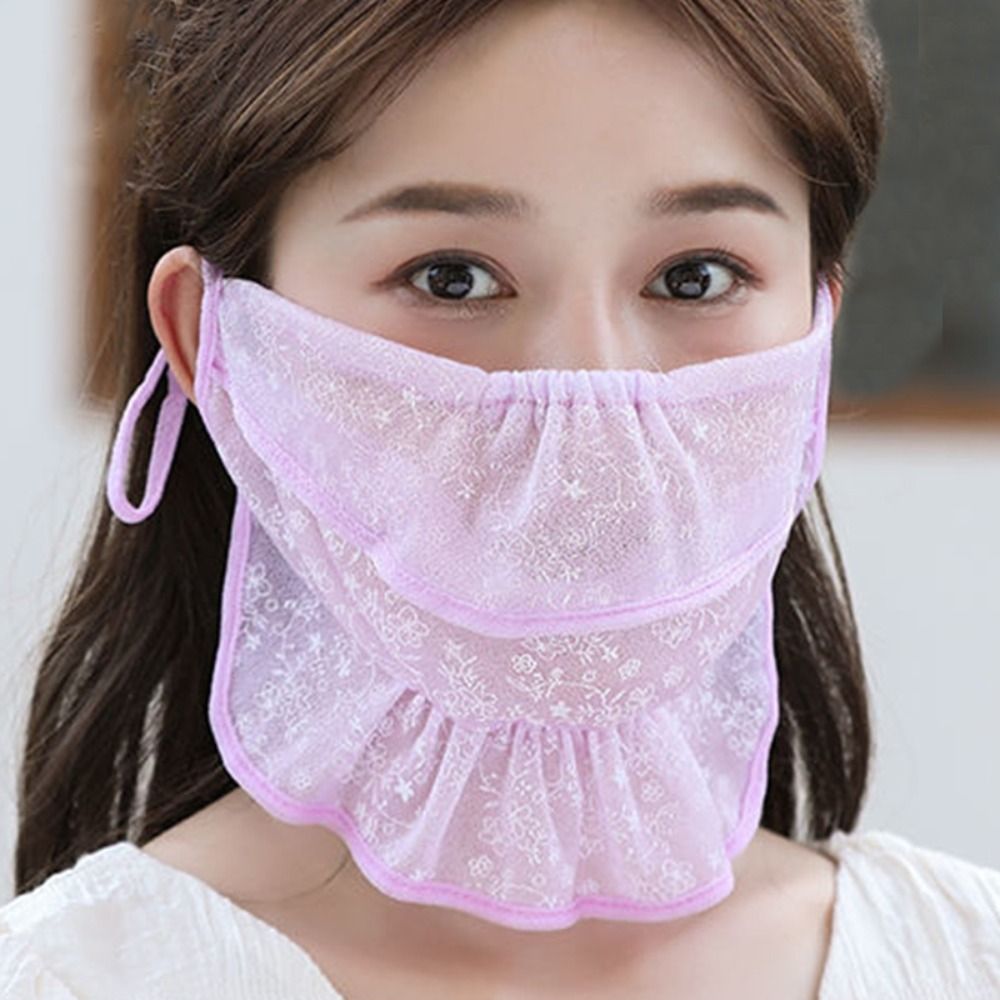 Fishing Mask Sun Protection - Wrap Cover Scarf Solid Color Fishing