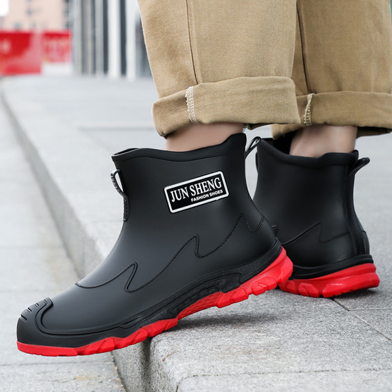 Fishing Socks - Waterproof Cross-Border Men's Rain Shoes Fashion