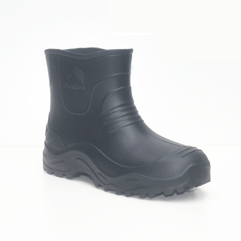Fishing Boots - EVA Rain Boots Men Black Light