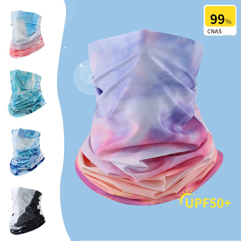 Fishing Mask Sun Protection - Fashion Color Seamless Cycling Bandana Neck