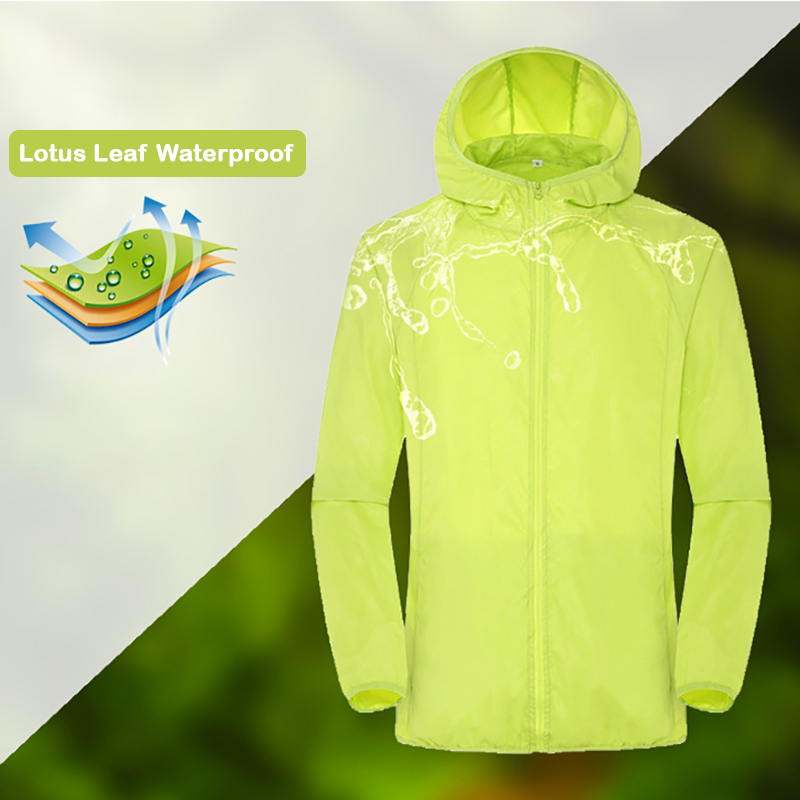 Camping Rain Jacket Men Women  - Fishing Rain Suit ulasan dan harga