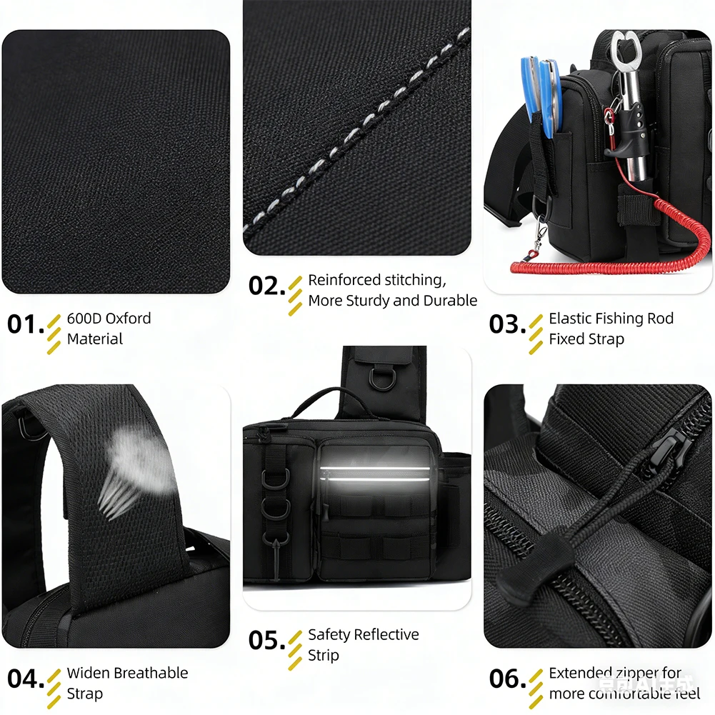 Fishing Backpack with Rod Hold - Fishing Backpack ulasan dan harga