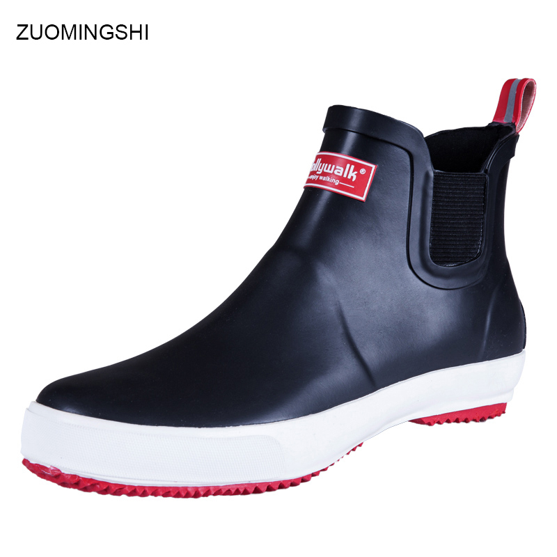 Sale Men Rubber Rain Boots Gum - Fishing Boots ulasan dan harga