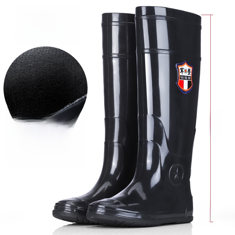 Comfortable High-Tube Rain Boo - Fishing Boots ulasan dan harga