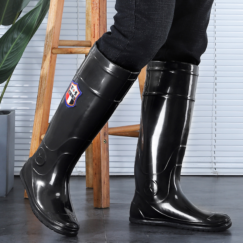 Comfortable High-Tube Rain Boo - Fishing Boots ulasan dan harga