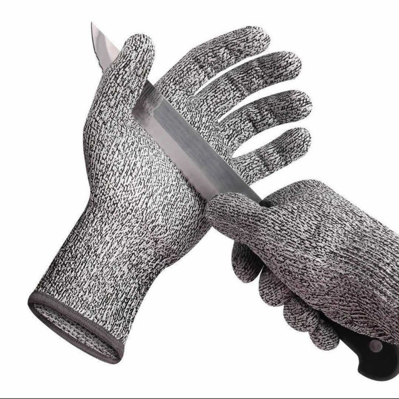 HPPE Grade 5 Anti-cutting Glov - Fishing Gloves ulasan dan harga