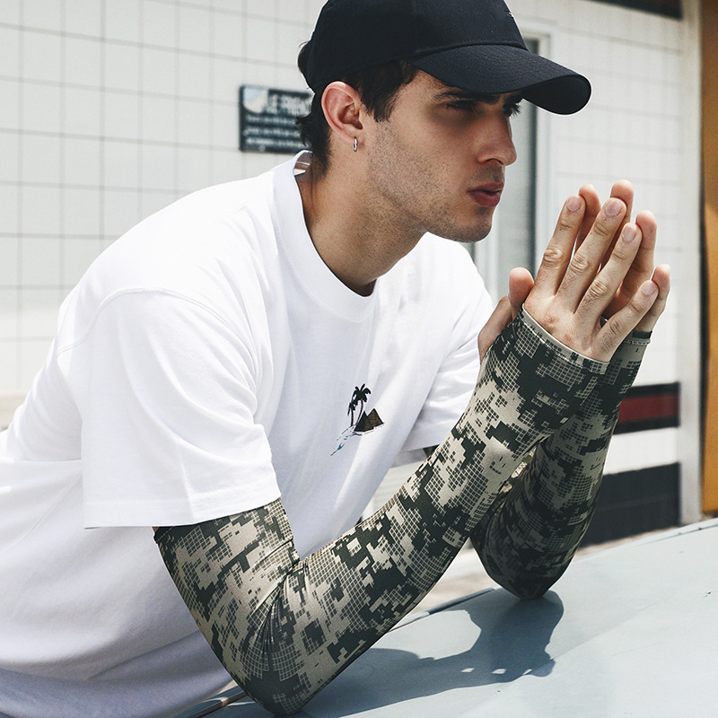 Uv Solar Arm Sleeve Men Summer - Fishing Gloves ulasan dan harga