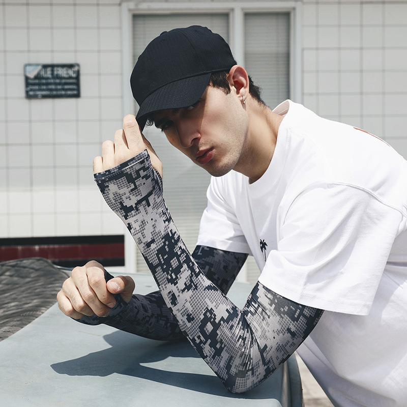 Uv Solar Arm Sleeve Men Summer - Fishing Gloves ulasan dan harga
