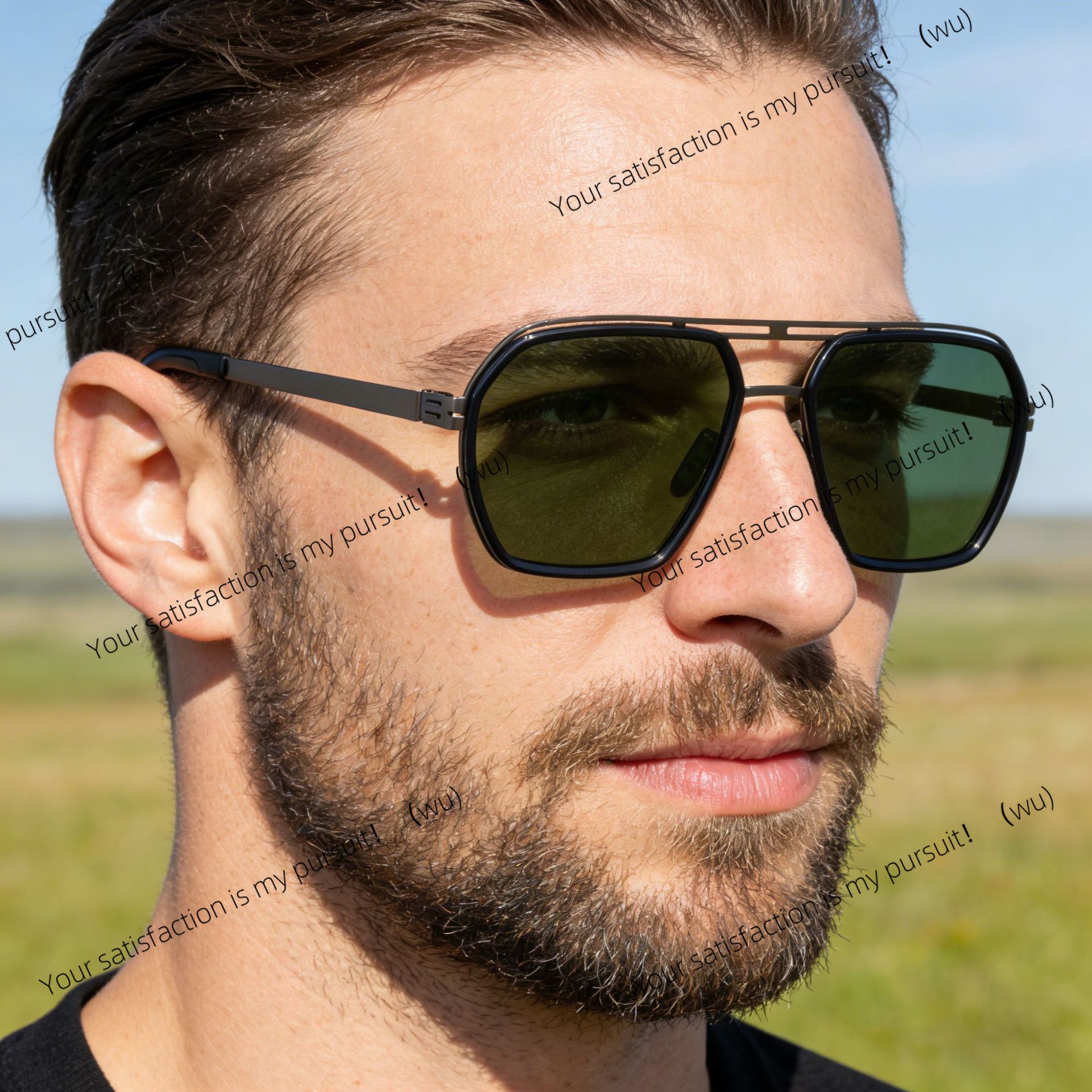 Polarized Double Beam Stainles - Fishing Sunglasses Polarized ulasan dan harga