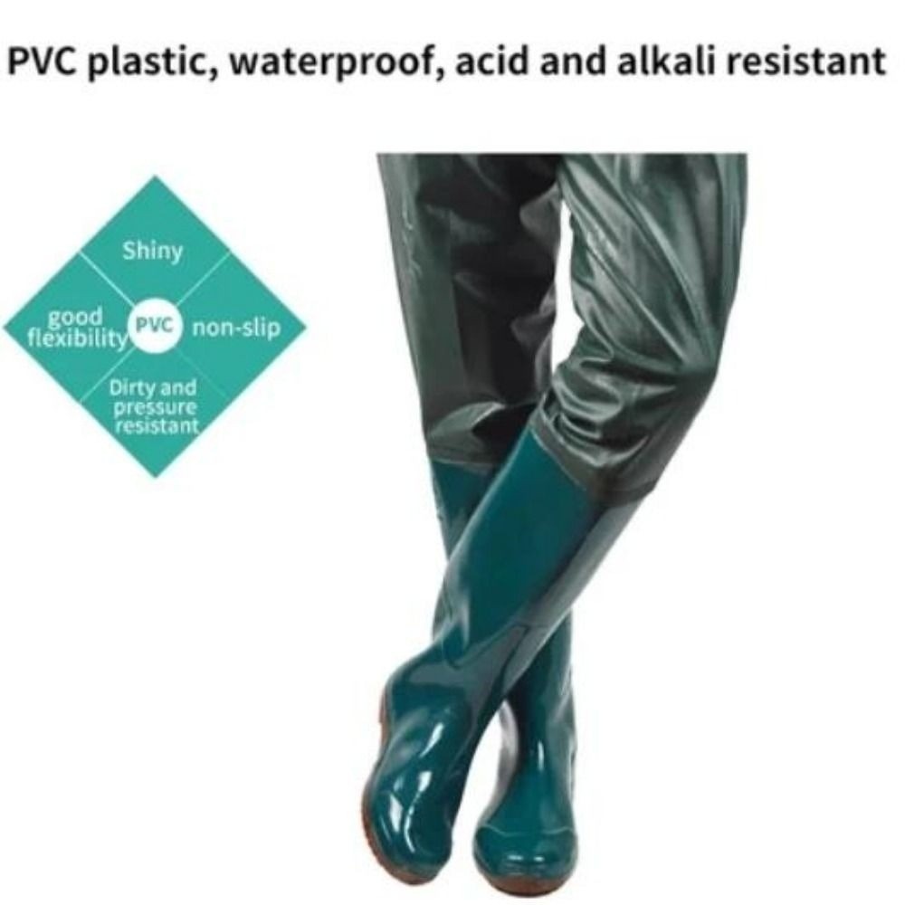 New Plastic PVC Transplant Pan - Fishing Pants Waterproof ulasan dan harga