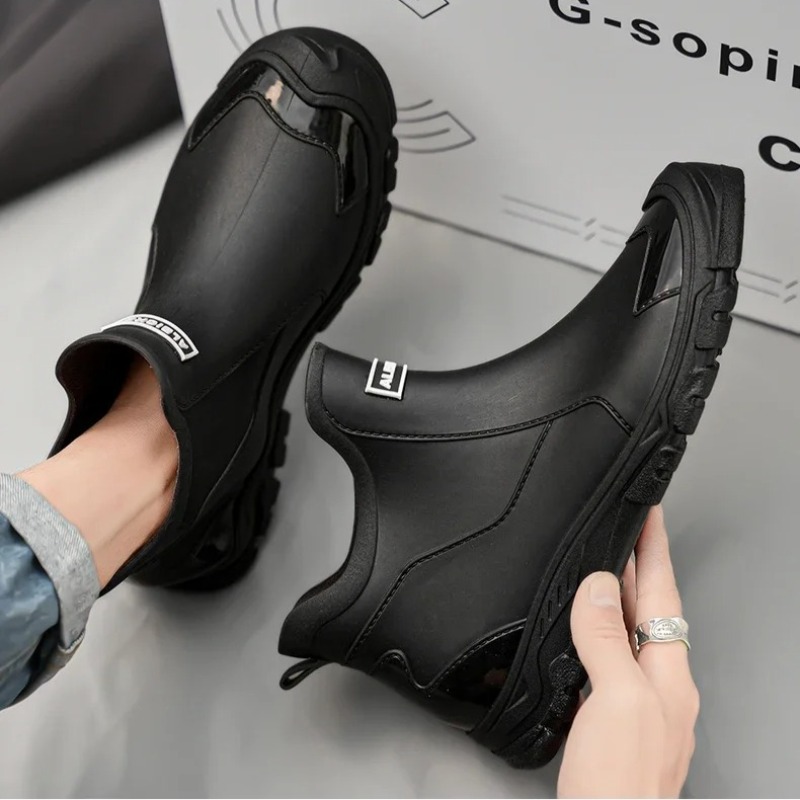 Waterproof Men's Rain Shoes Fa - Fishing Socks ulasan dan harga