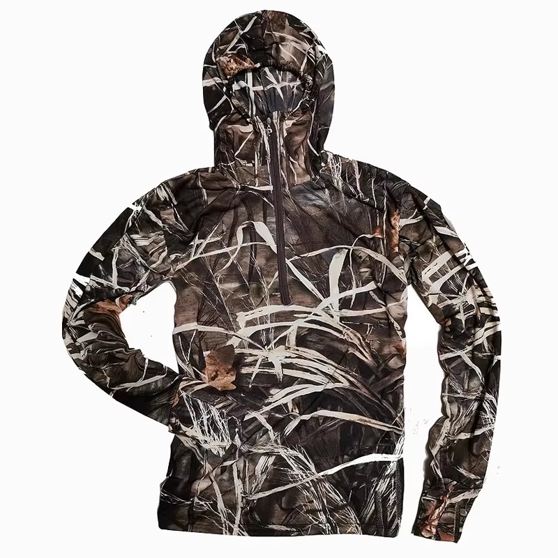 Thin Lightweight Summer Sun Pr - Fishing Hoodie ulasan dan harga