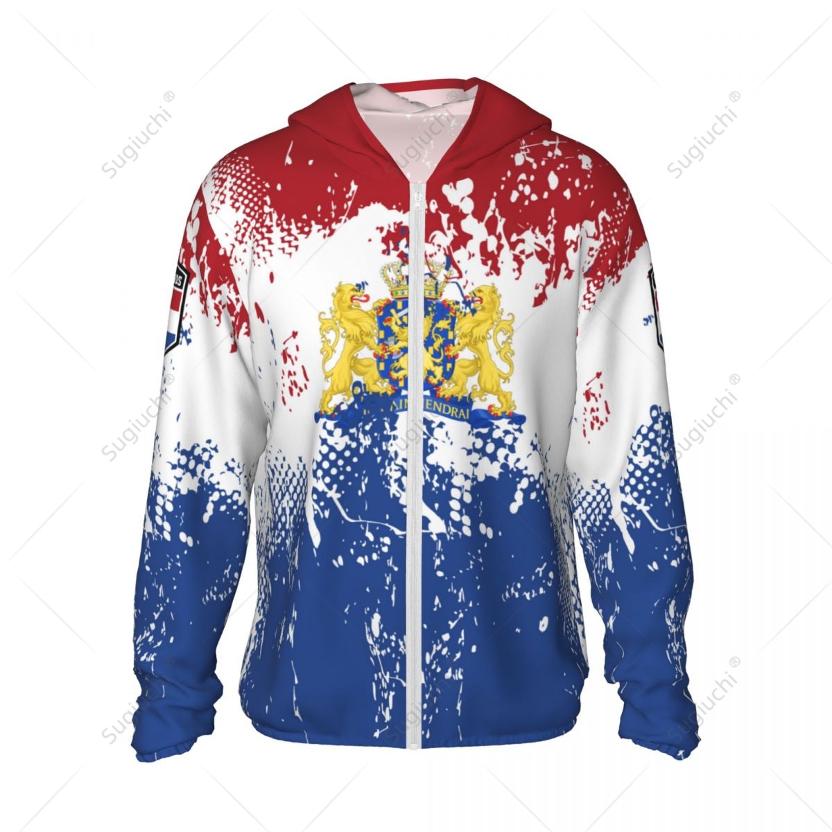 Netherlands Flag Sun Protectio - Fishing Hoodie ulasan dan harga