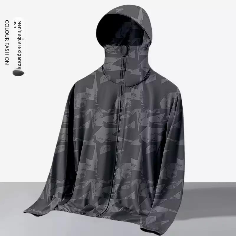 Unisex Summer Loose-Fit Hooded - Fishing Hoodie ulasan dan harga