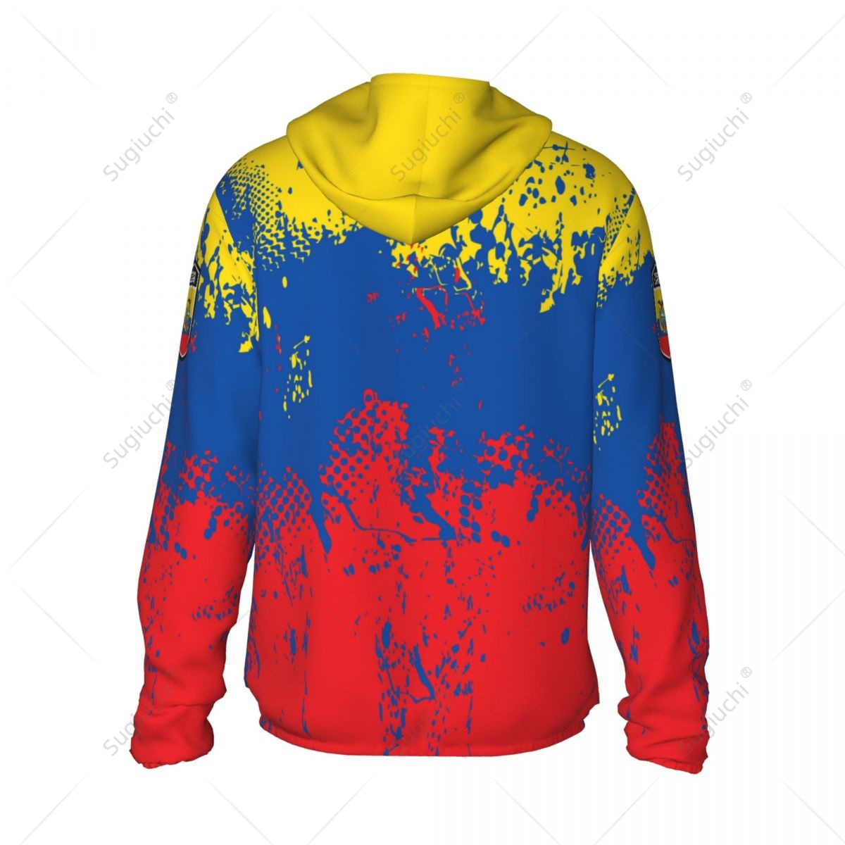 Ecuador Flag Sun Protection Ho - Fishing Hoodie ulasan dan harga