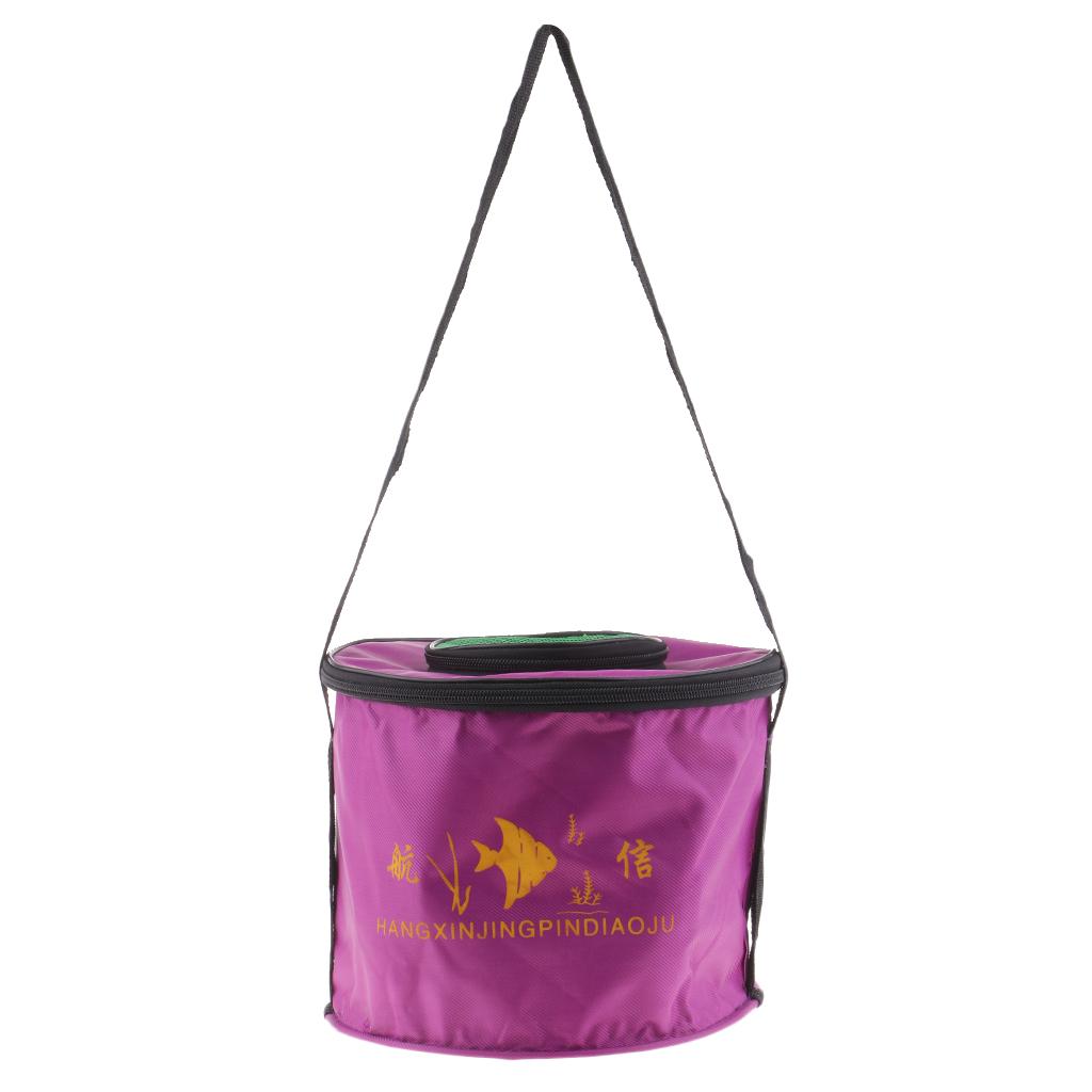 Foldable Fishing Bucket with M - Fishing Bag Waterproof ulasan dan harga