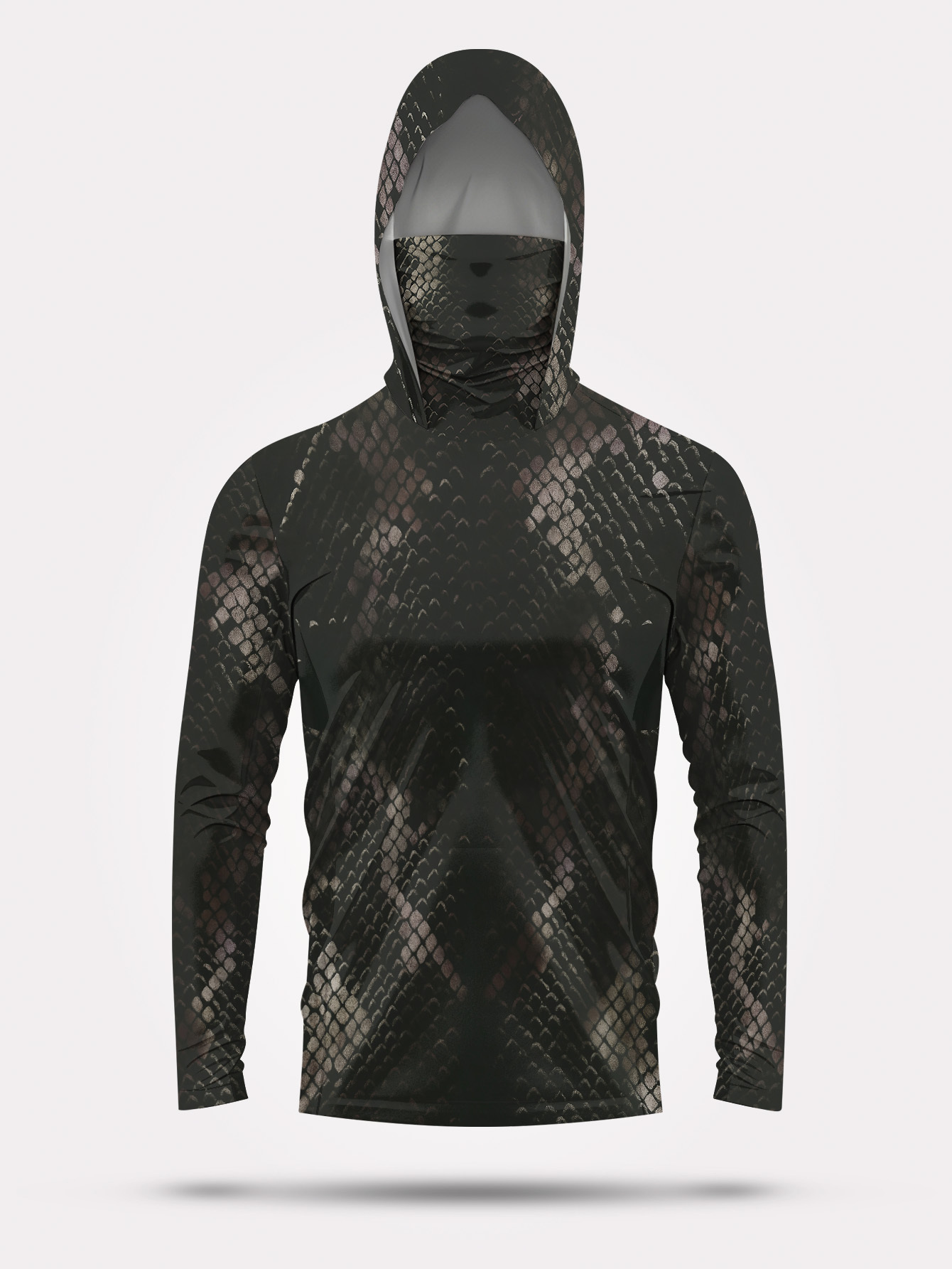 Men's Fishing Hooded Long-Slee - Fishing Shirt Uv Protection ulasan dan harga