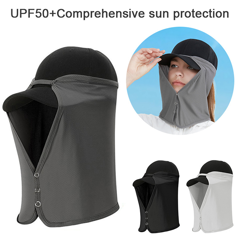 Summer Neck Drape Sun Protecti - Fishing Mask Sun Protection ulasan dan harga
