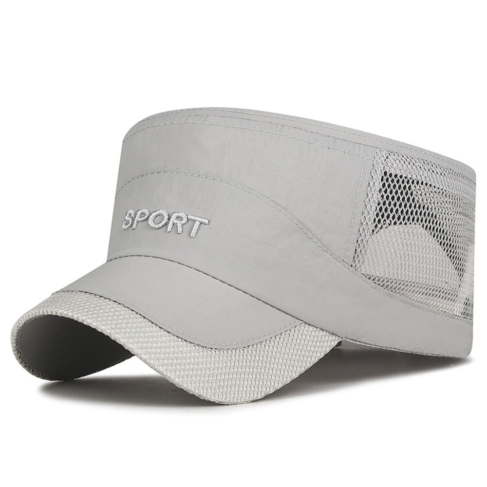 Cool Adjustable Flat Top Cap S - Fishing Hat ulasan dan harga