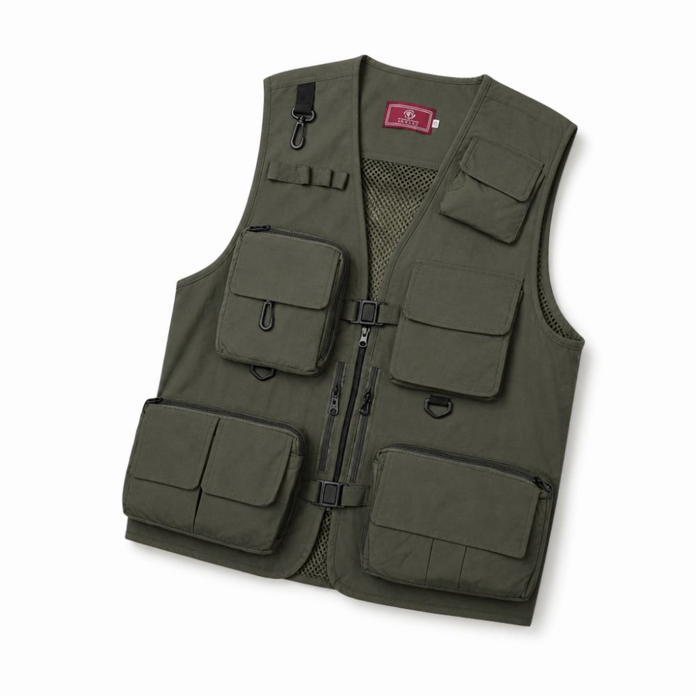 Casual Waterproof Fishing Vest - Fishing Vest ulasan dan harga