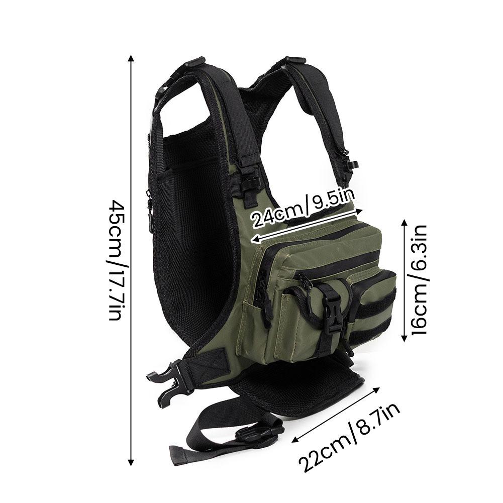Multi Pocket Outdoor Tactical  - Fishing Vest ulasan dan harga