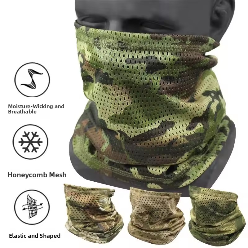 Outdoor Breathable Mesh Sun Pr - Fishing Mask Sun Protection ulasan dan harga