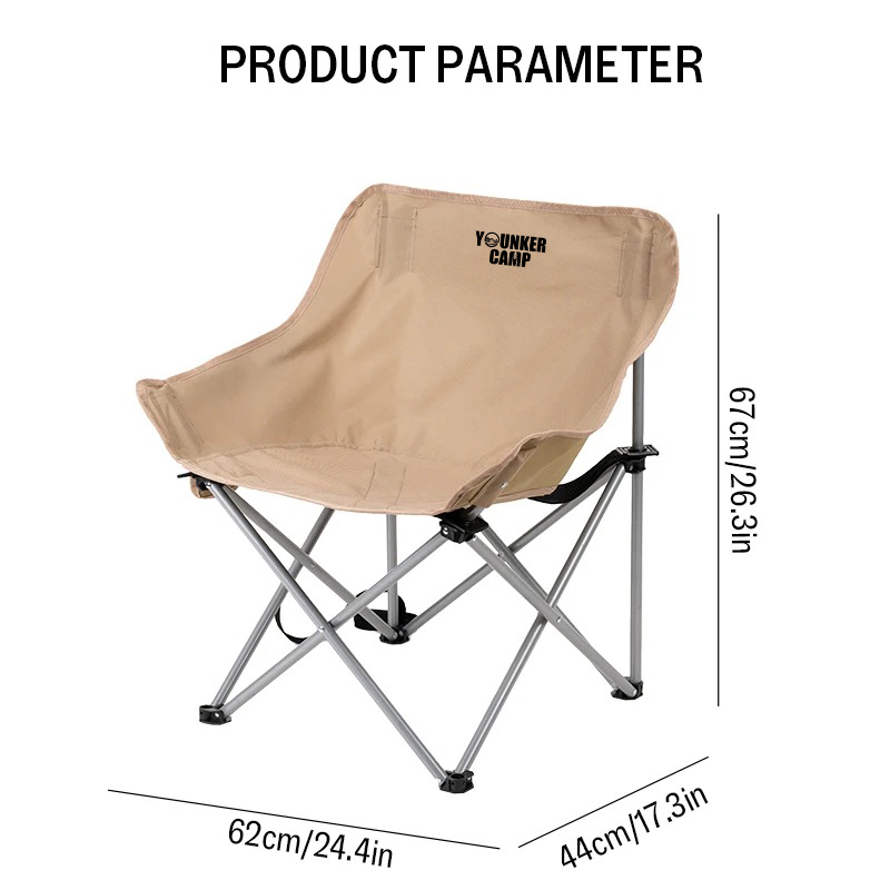 Portable Folding Camping Moon  - Fishing Backpack ulasan dan harga