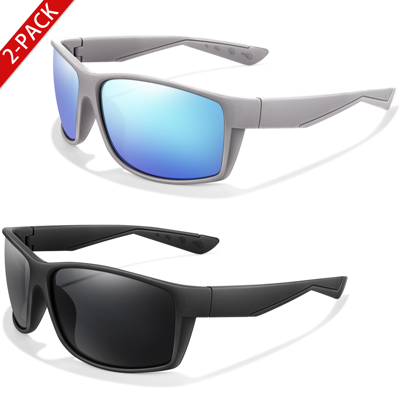 2 Packs Polarized Sunglasses U - Fishing Sunglasses Polarized ulasan dan harga