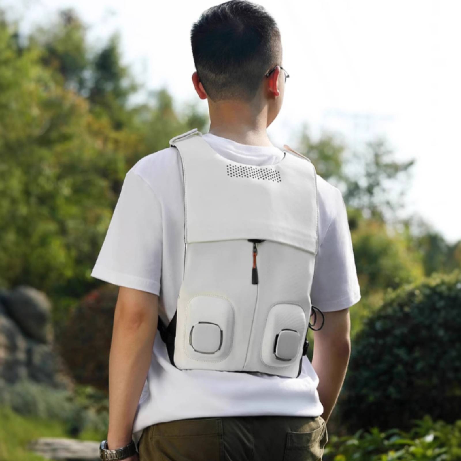 Cooling Vest with Shoulder Str - Fishing Vest ulasan dan harga