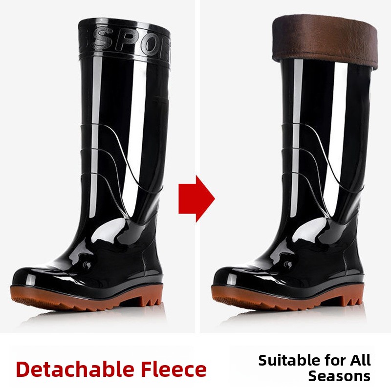 Men's Rain Boots High Tubc Mid - Fishing Boots ulasan dan harga