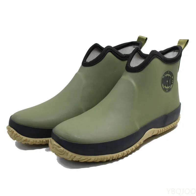 Men's Non-Slip Rain Waterproof - Fishing Boots ulasan dan harga