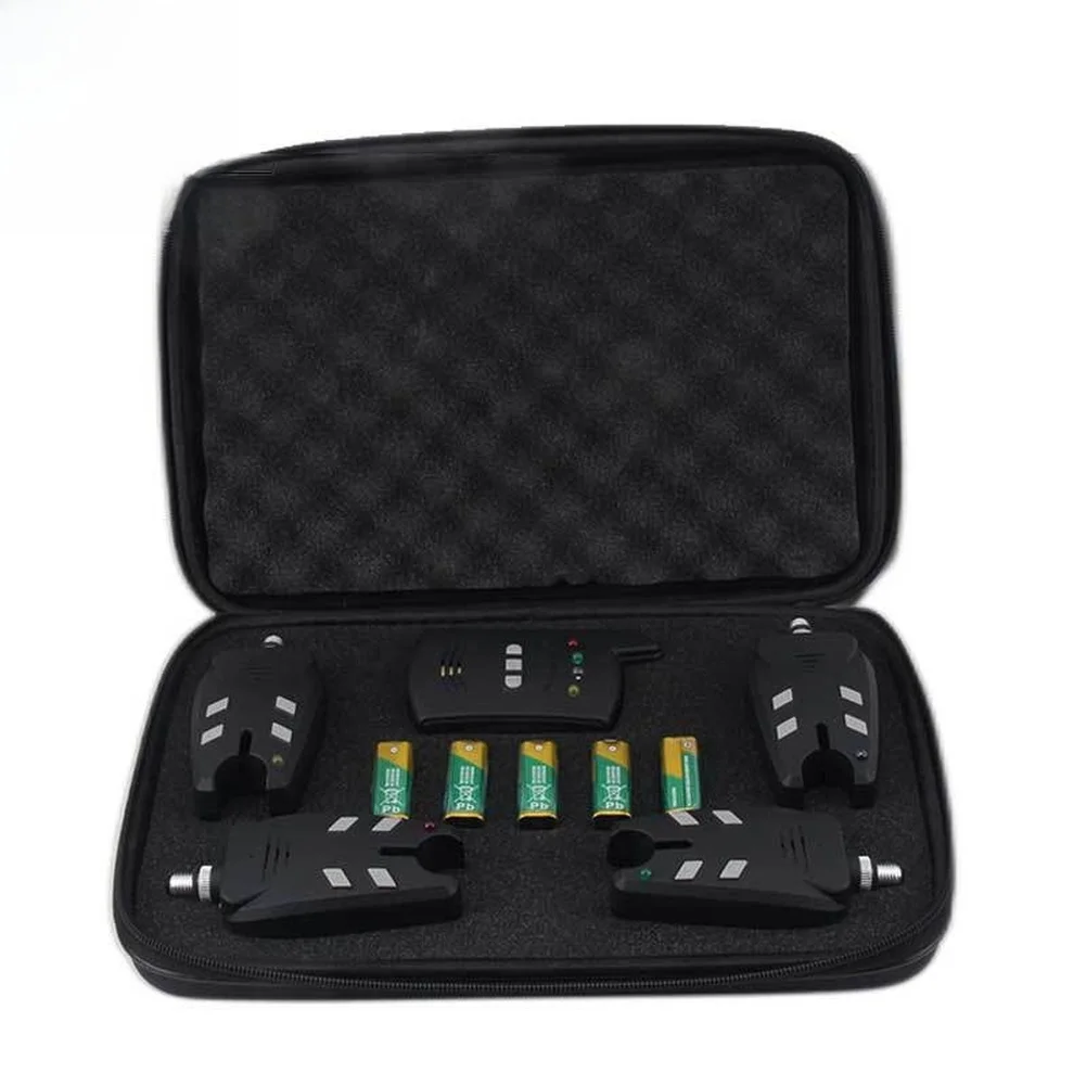 Fishing Alarm Set Box 1+4 With - Fishing Bag Waterproof ulasan dan harga