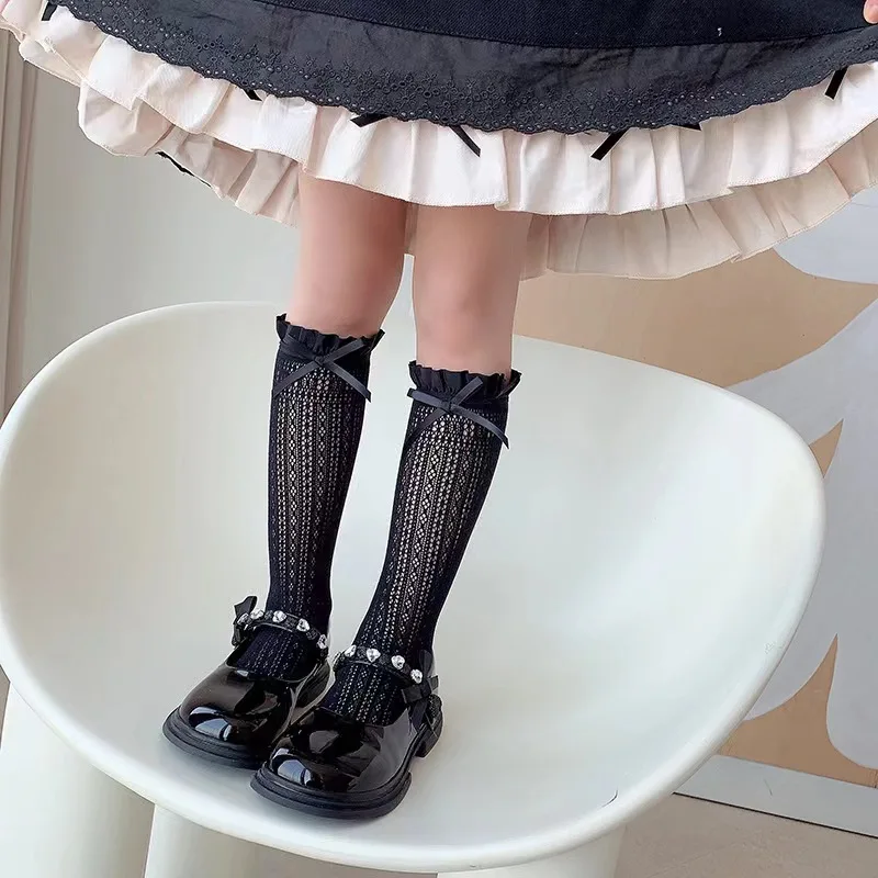 Girls Long Tube Lace Stockings - Fishing Socks ulasan dan harga