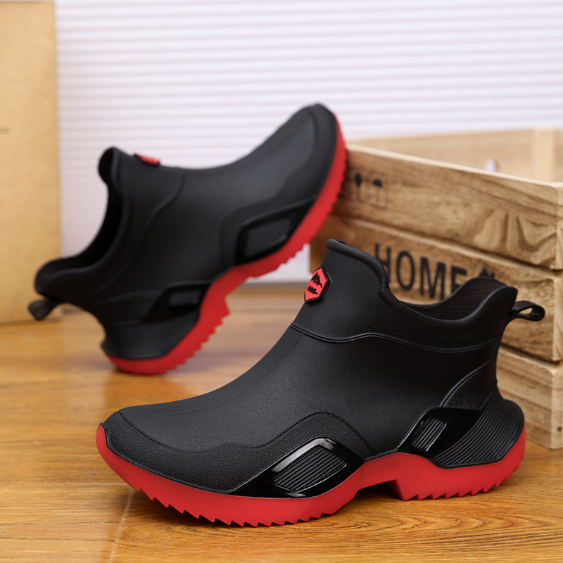 Rain Shoes for Men Waterproof, - Fishing Boots ulasan dan harga