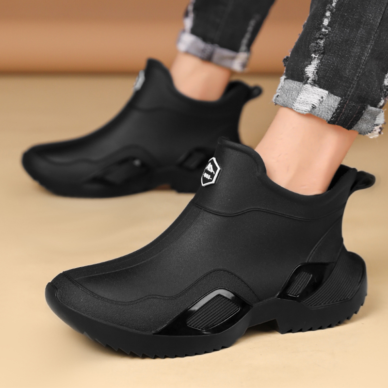 Rain Shoes for Men Waterproof, - Fishing Boots ulasan dan harga
