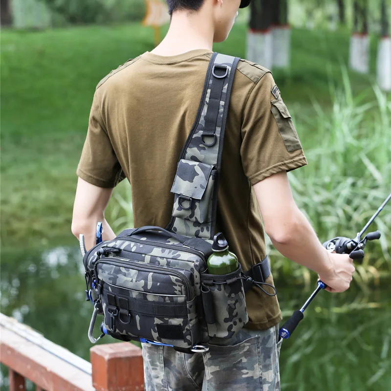 Large capacity Luya multifunct - Fishing Backpack ulasan dan harga