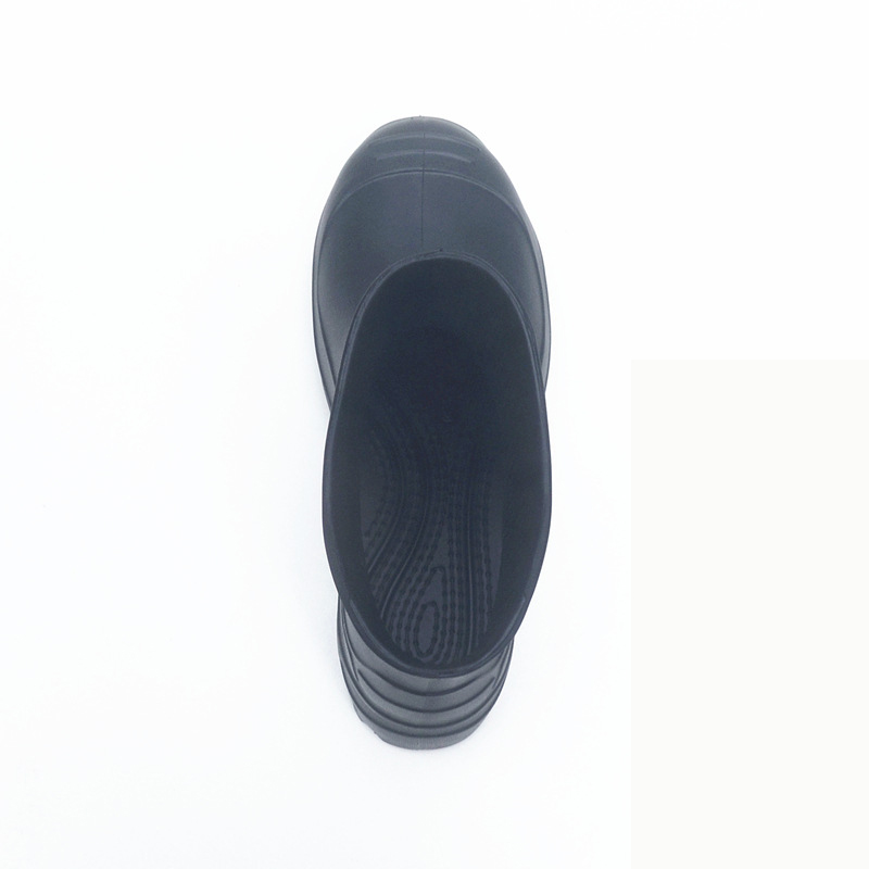 EVA  Rain Boots Men Black Ligh - Fishing Boots ulasan dan harga
