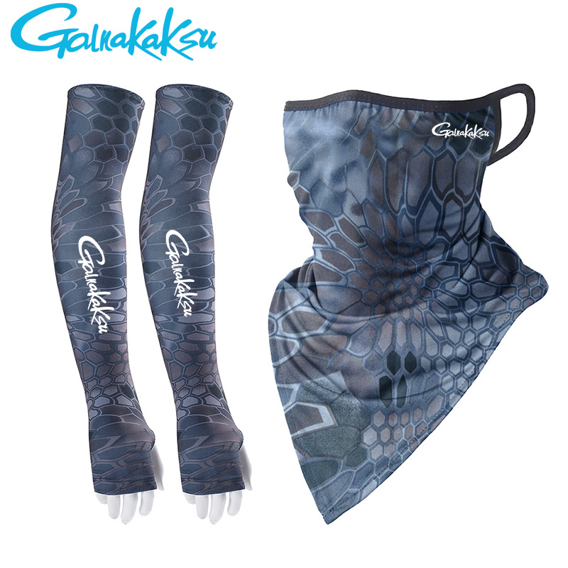 Outdoor Men Fishing Arm Cover  - Fishing Mask Sun Protection ulasan dan harga