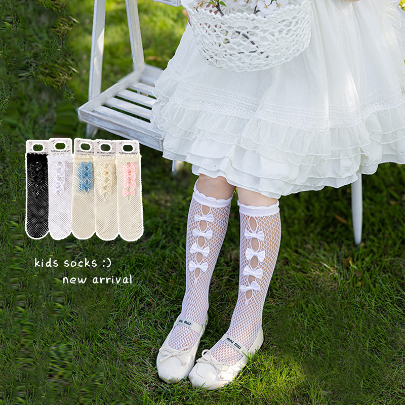Lolita Hollow Stockings for Ch - Fishing Socks ulasan dan harga
