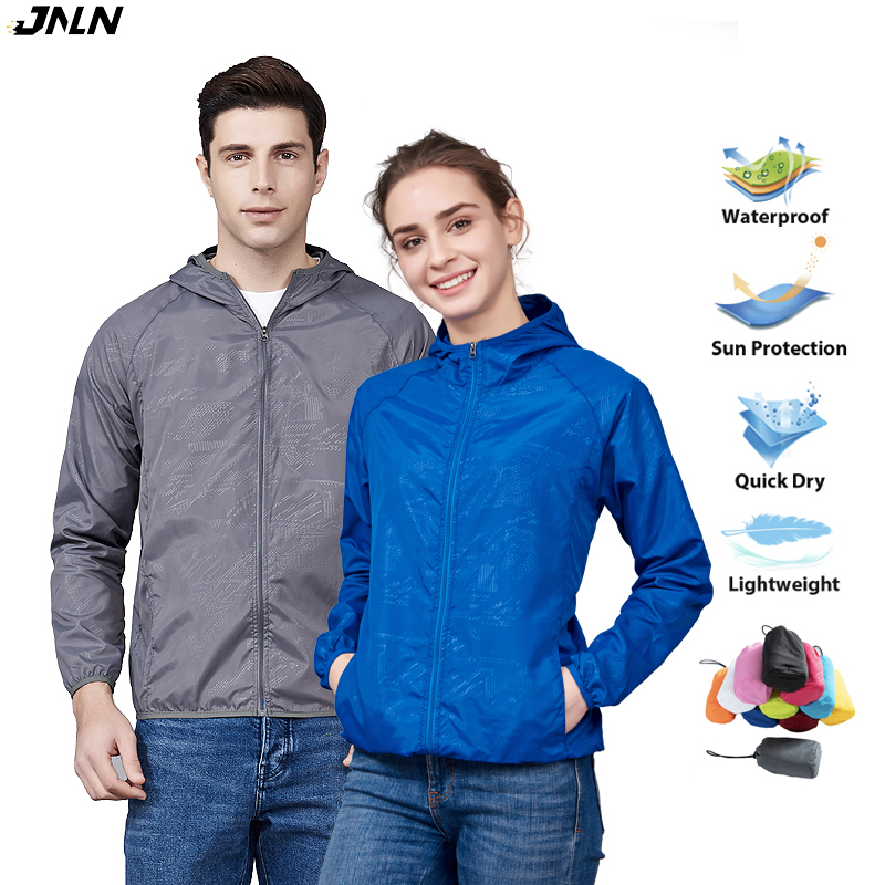 JNLN Unisex Hiking Jacket Men  - Fishing Rain Suit ulasan dan harga