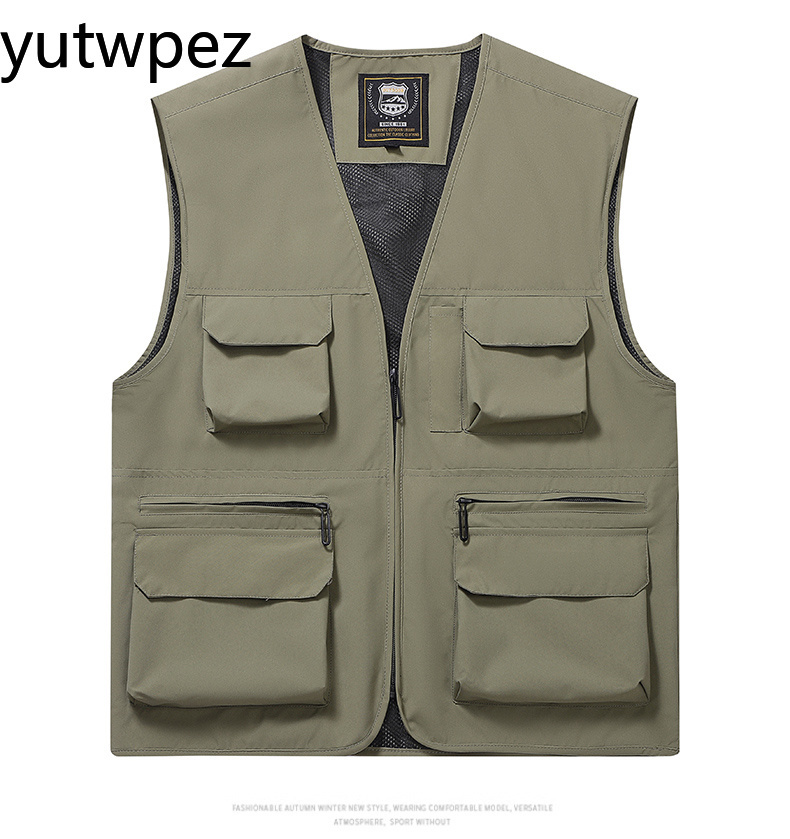 Men's Outdoor Hiking Sports Su - Fishing Vest ulasan dan harga