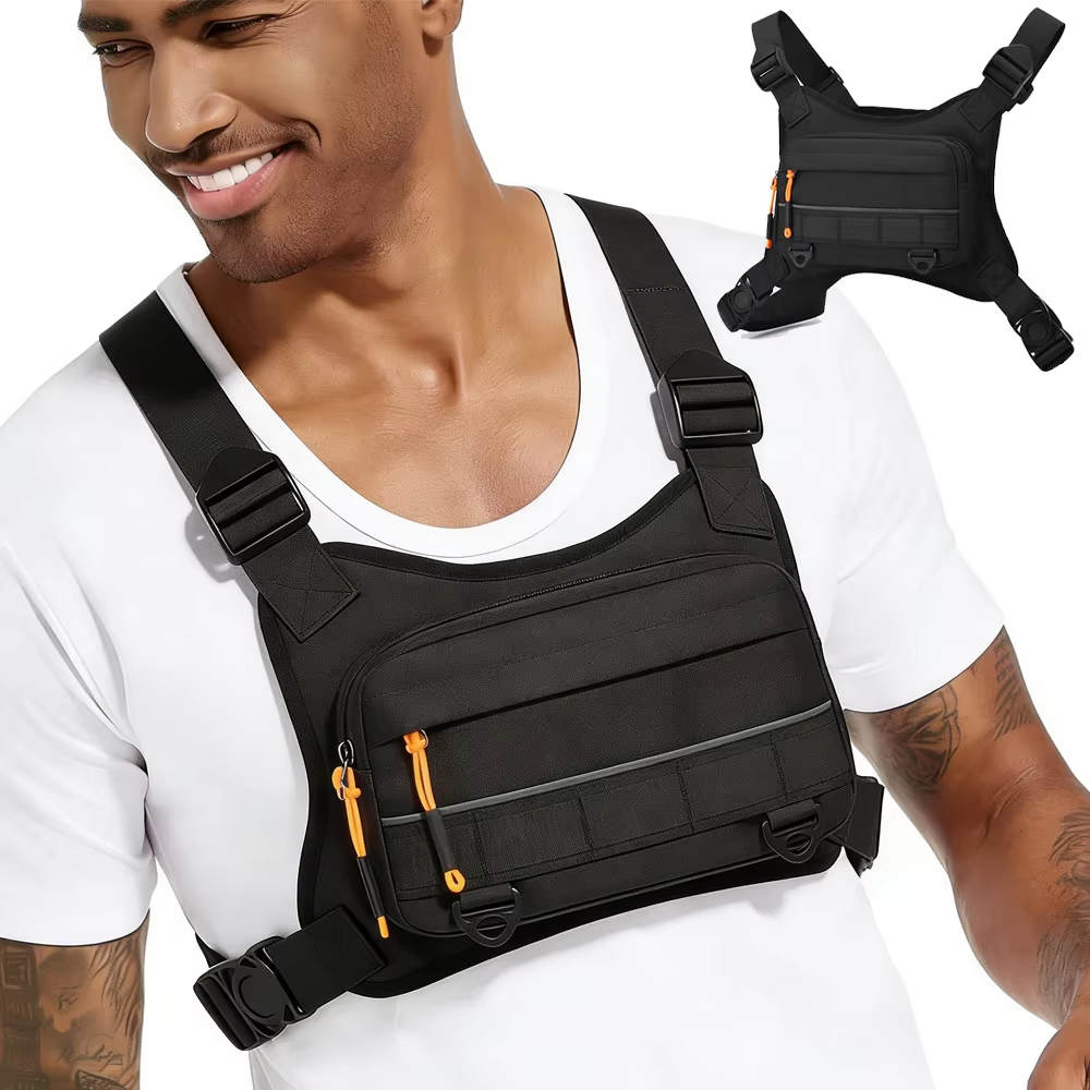 Cycling Front Chest Vest Tacti - Fishing Backpack ulasan dan harga