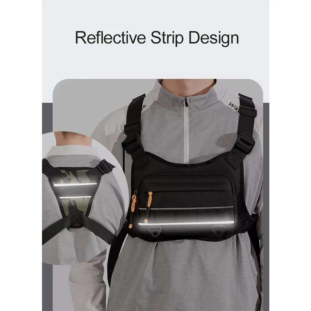 Cycling Front Chest Vest Tacti - Fishing Backpack ulasan dan harga
