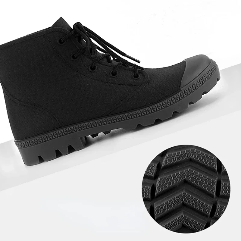 Winter Men Rain Boots Lace-up  - Fishing Boots ulasan dan harga